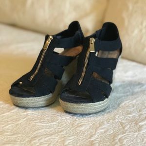Black Espadrilles size 8.5